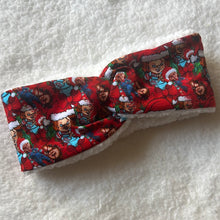 Load image into Gallery viewer, Holiday Killer Doll Ear Warmer