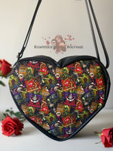 Load image into Gallery viewer, Wolfie Heart Crossbody Bag