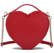 Load image into Gallery viewer, Handpainted Art Heart Crossbody Bag