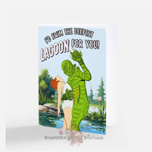 Load image into Gallery viewer, Be My Creature Valentines Day Card