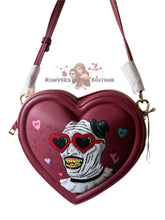 Load image into Gallery viewer, Handpainted Art Heart Crossbody Bag