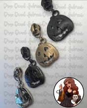 Load image into Gallery viewer, *DDF EXCLUSIVE* Halloween Jack OLantern Zipper Pulls