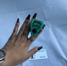 Load image into Gallery viewer, Teal Ouija Planchette Gripper