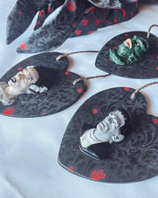Load image into Gallery viewer, Valloween Monsters Heart Plaques