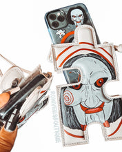 Load image into Gallery viewer, The Puppet Handpainted Phone Holder