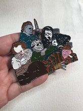 Load image into Gallery viewer, B-Grade The Slashers Club Enamel Pin