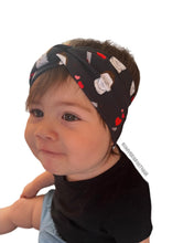 Load image into Gallery viewer, Toddler Boogeyman In Black Headwraps