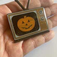 Load image into Gallery viewer, B-Grade Pumpkin Tv Enamel Pins