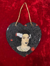 Load image into Gallery viewer, Valloween Monsters Heart Plaques