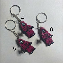 Load image into Gallery viewer, Squid Games  Keychains